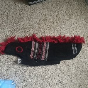 Dog sweater with hood